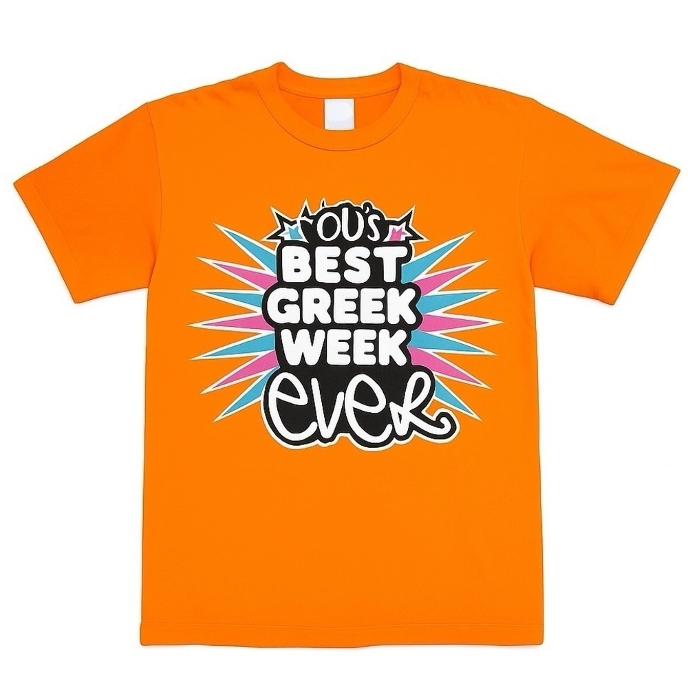 Best Greek Week Ever Ohio University Orange T-Shirt